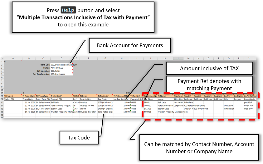 Multiple Transactions with Payments + Contact Update/Create